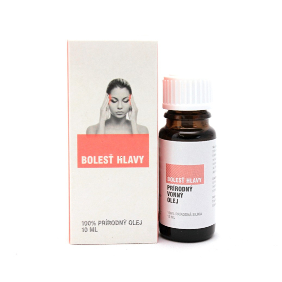Bolest hlavy éterický olej