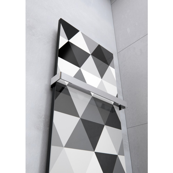 TERMA Case Slim designový radiátor s potiskem - vzor 5