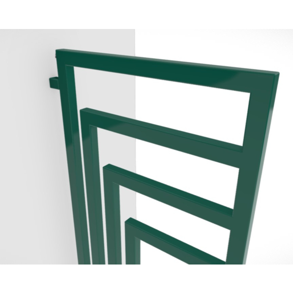 TERMA Angus DW designový radiátor RAL6026 detail