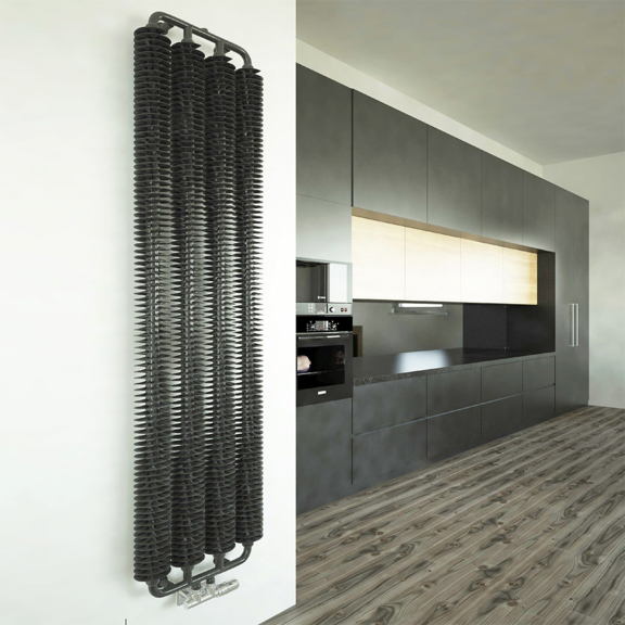 TERMA Ribbon V retro radiátor 1720x290 barva Copper- Měď