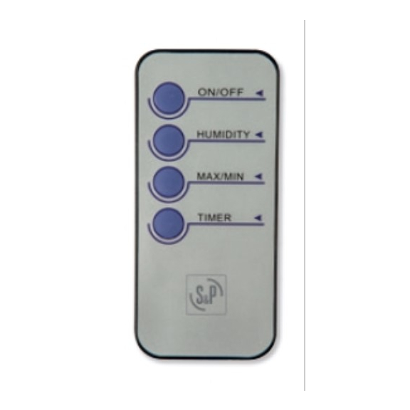 Soler & Palau HUMI ED zvlhčovač vzduchu - dálkové ovládání
