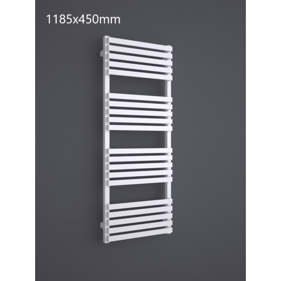 TERMA Quadrus Slim One designový radiátor 1185x450 RAL 9016