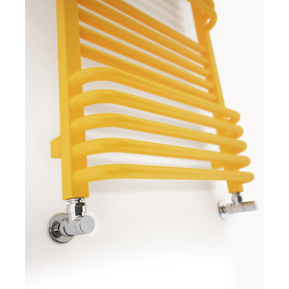 TERMA Pola koupelnový radiátor 1080x500 barva Soft1023 detail