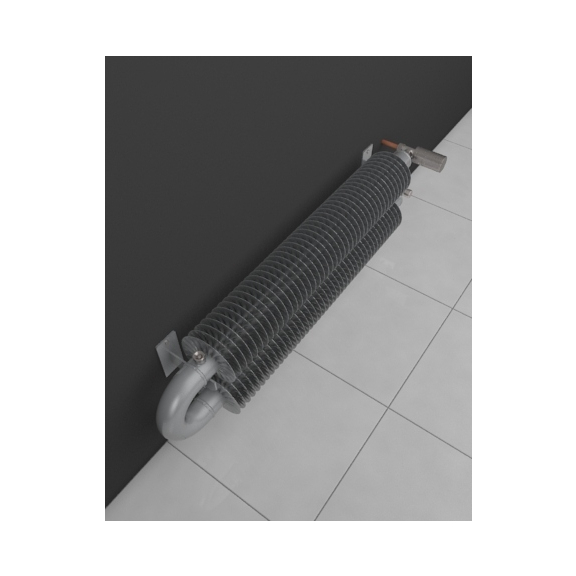 ISAN Spiral RAO2-W radiátor na stěnu