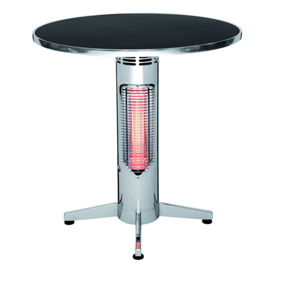 Infrazářič Vireoo private chrom