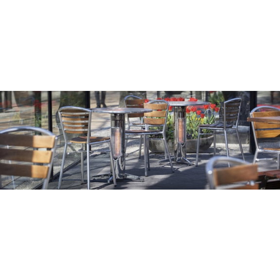 Infrazářič Vireoo private chromový