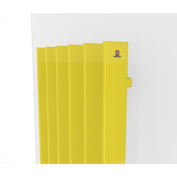 TERMA Cyklon V designový radiátor - barevné provedení RAL1016