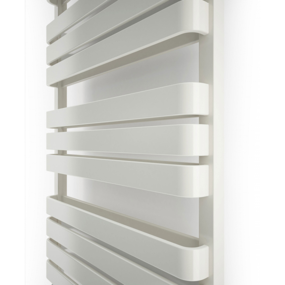 TERMA Warp T Bold designový radiátor 1110x500 RAL 9016 Detail