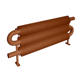 ISAN Spiral RAO3-F radiátor na zem - S03