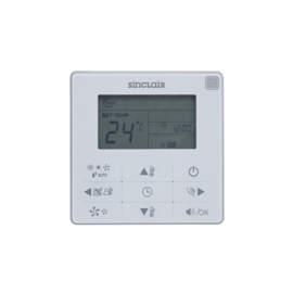 Sinclair KJR-29B Nástěnný kabelový ovladač pro fan coily