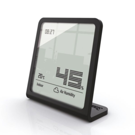 Digitální vlhkoměr a teploměr Stadler Form Selina černá