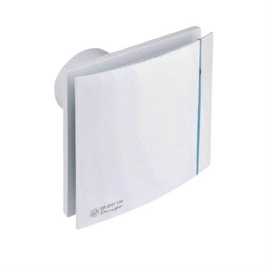 Ventilátor Silent 100 Design 12V CZ bílý