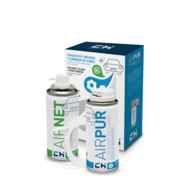 Dezinfekční a dezodorační set do auta AIRNET & AIRPUR sprej